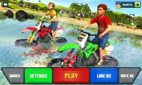 Мотоциклы для водных мотоциклов для детей Screen Shot 0