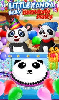 Bebek Panda Doğum Günü Partisi - Çocuk Eğlence Screen Shot 0