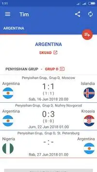 FIFA World Cup 2018 Russia History Screen Shot 1