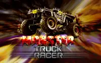 Monster Lastwagen Rennfahrer Screen Shot 0