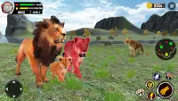 ครอบครัวสิงโต ป่า เกม 3d Screen Shot 2