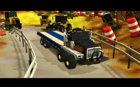 هجوم الأسفلت:  Offroad Truck Simulator 6x6 Screen Shot 1
