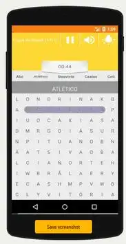 Futebol (palavras cruzadas) Screen Shot 3