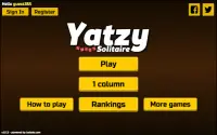 Yatzy Solitaire Lite Screen Shot 0