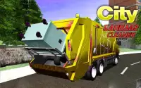 City Garbage Cleaner Truck Sim: Urban Trash Truck Screen Shot 6