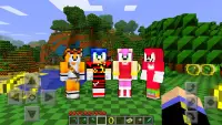 Sonic Skin & Maps For MINECRAFT PE Screen Shot 0