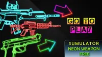 Simulator Neon Livre de Armas Screen Shot 0