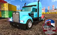conductor de camiones pesados ​​de euros 2018 Screen Shot 2