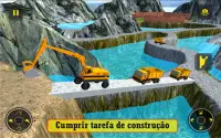 Construção Simulador Pesado Caminhão Motorista Screen Shot 2