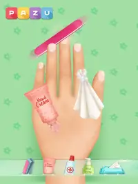 Meisjes nagelsalon - Manicurespellen voor kinderen Screen Shot 8