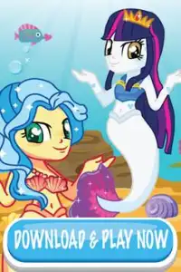 Little Sea Pony Dress Up Screen Shot 2