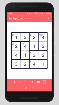 Math Puzzle Screen Shot 1