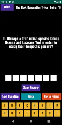 Quiz About Star Trek Screen Shot 2