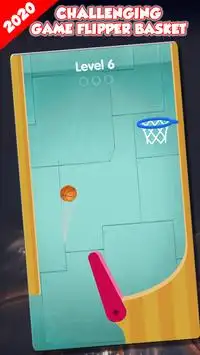 Flipper Slam dunk Basketball Pinball 2020 Screen Shot 1
