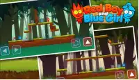 Red boy and Blue girl in Forest Temple Maze Screen Shot 2