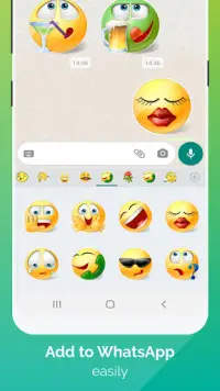 WhatSmiley: Emoji WASticker Screen Shot 2