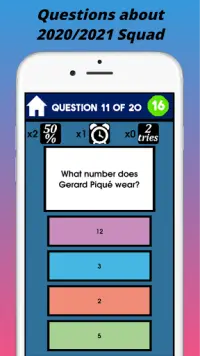 Barcelona Soccer - Quiz Game Screen Shot 5