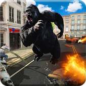 Angry Gorilla City Smasher: Incredible Monster