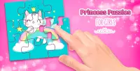 राजकुमारी पहेली - लड़की खेल  - Puzzle games Screen Shot 0