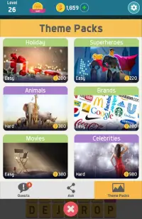 Pictoword: Fun Brain Word Game Screen Shot 4