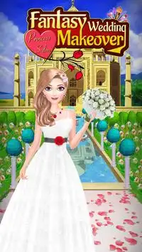 Princess Salon : Fantasy Wedding Makeover Salon Screen Shot 0