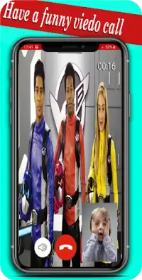 fake call from Powerr Rangers Screen Shot 8