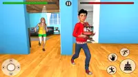 Happy Virtual Family Sim Screen Shot 1