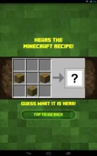 Guess The Recipe For Minecraft Screen Shot 9