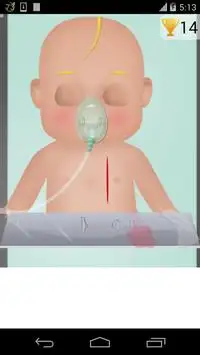 Newborn Baby Surgery Game Screen Shot 0