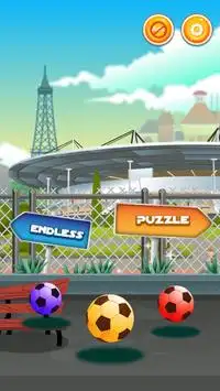 Soccer Bubble Shooter Screen Shot 1