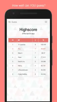 Mr. Guess - the quiz to guess facts and figures Screen Shot 7