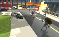 Stickman Penahanan Retreat: Robot Warrior Destruct Screen Shot 13