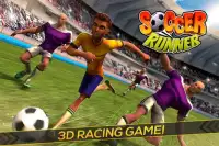 Football Soccer Runner Screen Shot 0