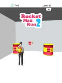 Rocket Man Run 2 Screen Shot 14