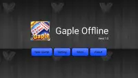 Domino Offline: Gaple Screen Shot 0