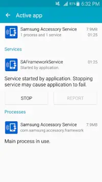 Samsung Accessory Service Screen Shot 2