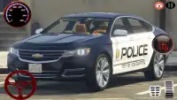 Drive Police Chevrolet - Race Crime City Screen Shot 0