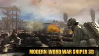 Современная Забастовка долга: ww2 стрельба оружия Screen Shot 5