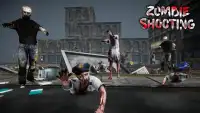 ataque de la ciudad zombie furia disparando Screen Shot 4