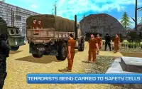 Army Criminals Transport - Polizeiflugzeuge Sim Screen Shot 1