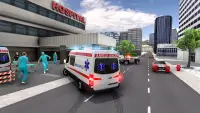 Ambulans Simülatörü Araba Screen Shot 0