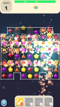 Wooju Pop : Match 3 Gem Puzzle Screen Shot 5