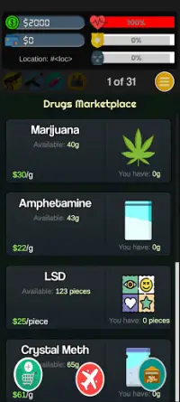 Drug Dealer Life Simulator Screen Shot 2