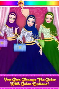 хиджаб кукла салон моды одеваются игры Screen Shot 4