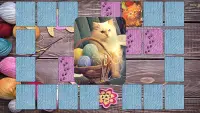Kitty cat cards mahjong Screen Shot 4