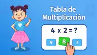 Tabla de multiplicar - 1 a 30, juegos matemáticas Screen Shot 5
