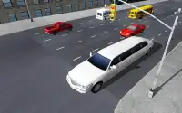 Dubai Limo Taxi Driver Sim 3D Screen Shot 0