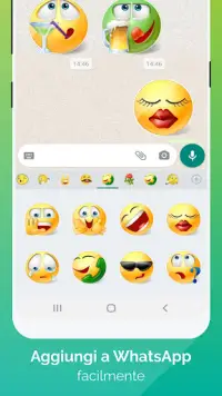 WhatSmiley Emoji WASticker Screen Shot 1