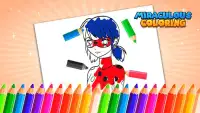 Coloring Ladybug & Cat Noir game Screen Shot 2