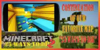 25 طرق للموت 2 خريطة MCPE - карта Minecraft PE Screen Shot 1